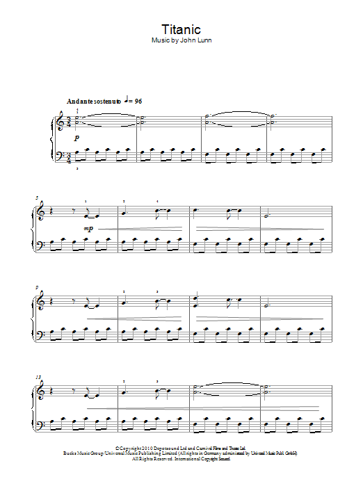 Produktbild zu: Titanic (from Downton Abbey)