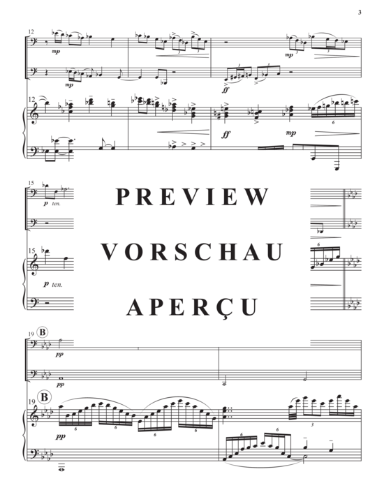 Product gallery: Page 5 of 21 Three Sketches , , (euphonium, tuba + piano)