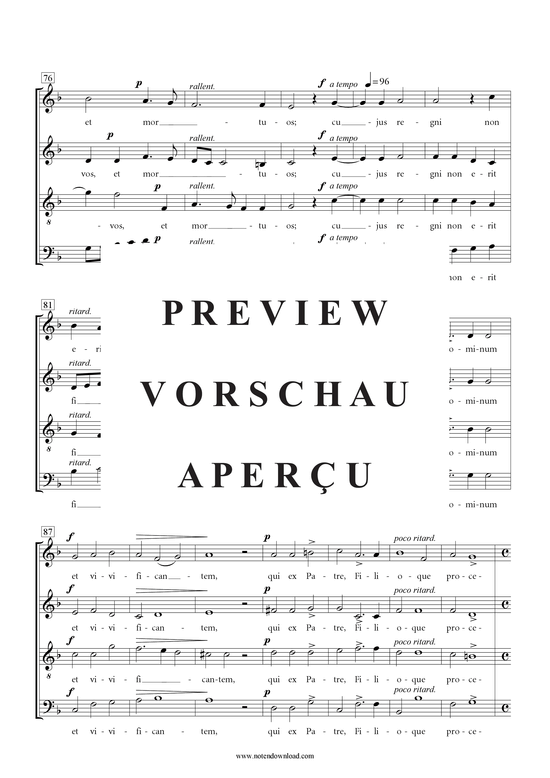 Product gallery: Page 14 of 21 Messe , , (Mixed choir SAATB)