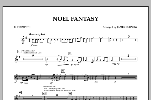 Produktbild zu:  Noel Fantasy - Bb Trumpet 1 - 