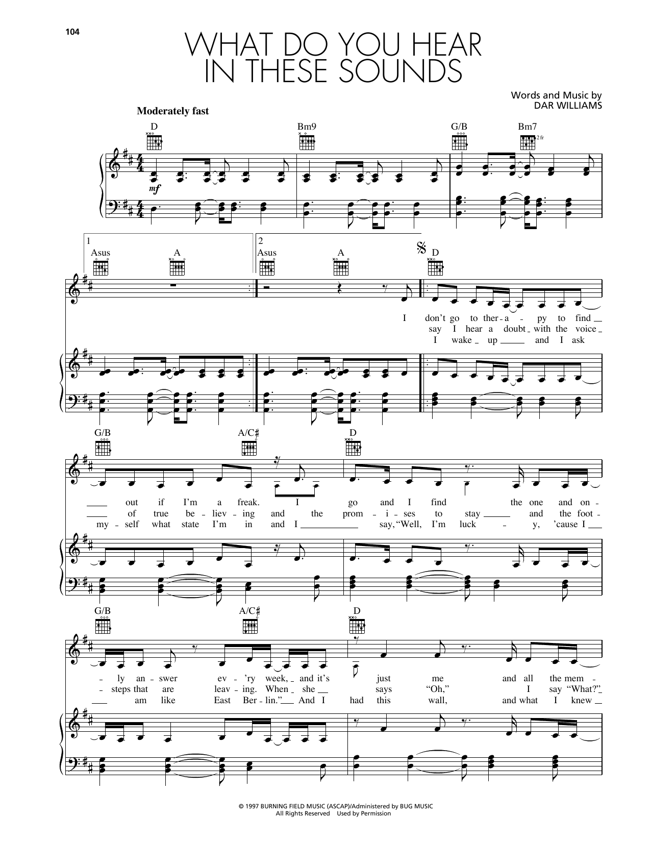 Produktgalerie: Seite 1 von 1 What Do You Hear In These Sounds, Dar Williams, Gesang, Gitarre, Klavier