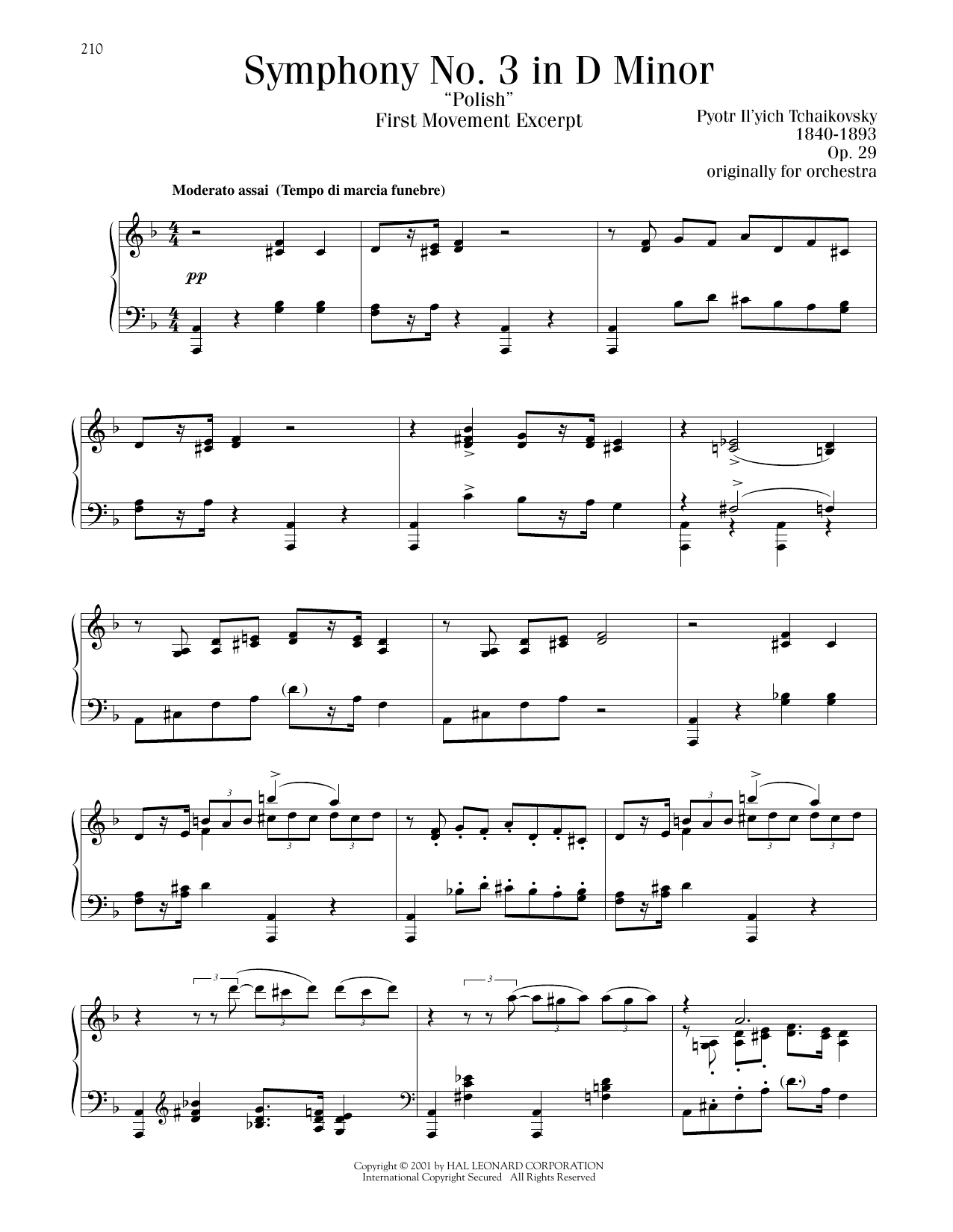 Produktbild zu: Symphony No. 3 In D Minor ("Polish"), Op. 29, First Movement Excerpt