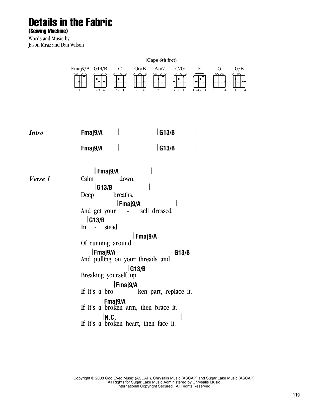 Produktbild zu: Details In The Fabric (Sewing Machine)