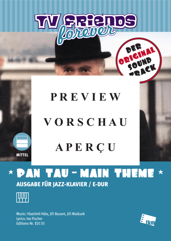 gallery: Pan Tau: Main Theme - Arrangiert für Jazzklavier , , (Klavier Solo)