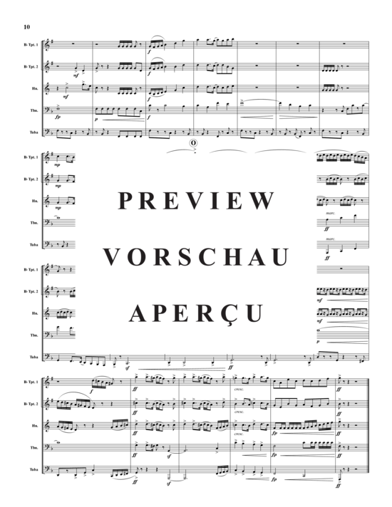 Produktgalerie: Seite 11 von 21 Zwei Tänze , , (Blechbläserquintett)
