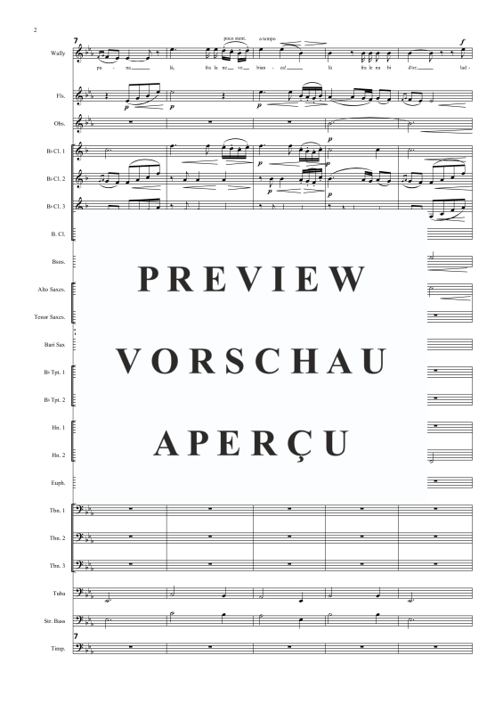 Product gallery: Page 5 of 11 Ebben ne andrò lontano (from La Wally), , Soprano Solo and Brass Band