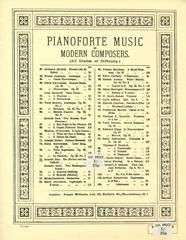cover: The Maiden With The Daffodil (Idyl), Arnold Bax, Klavier