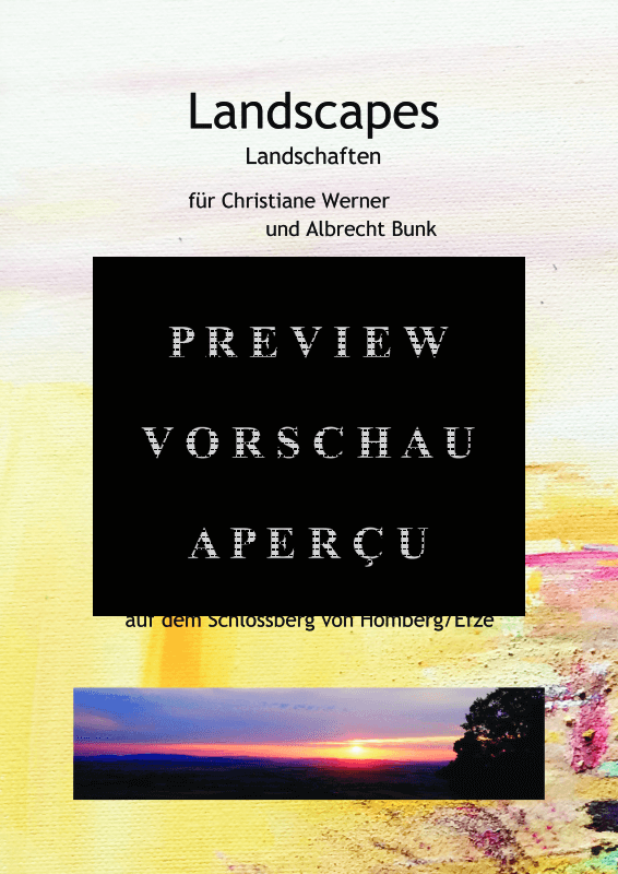 gallery: Landscapes, , Gemischtes Ensemble für Flöte, Oboe, Streicher, Gitarre und Harfe - Partitur