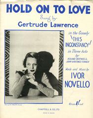 cover: Hold On To Love (from 'This Inconstancy'), Gertrude Lawrence