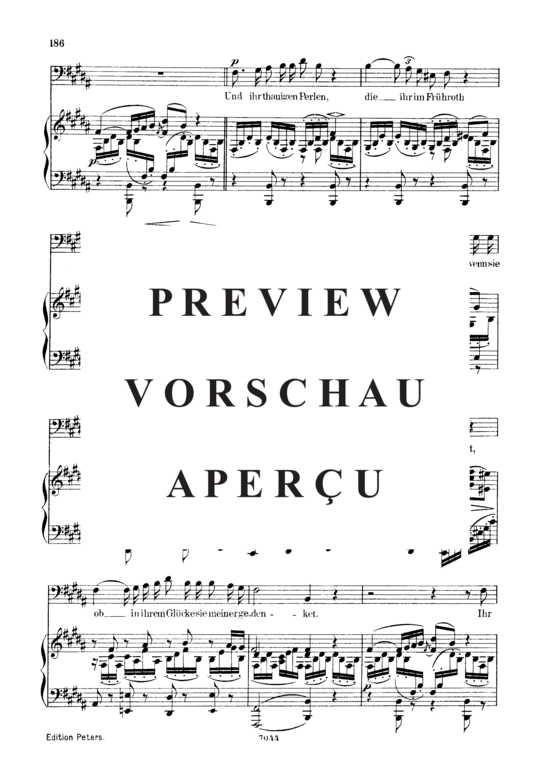 Product gallery: Page 3 of 5 Romanze (Ebro caudolose, Op.128 No.5), , Low Voice and Piano