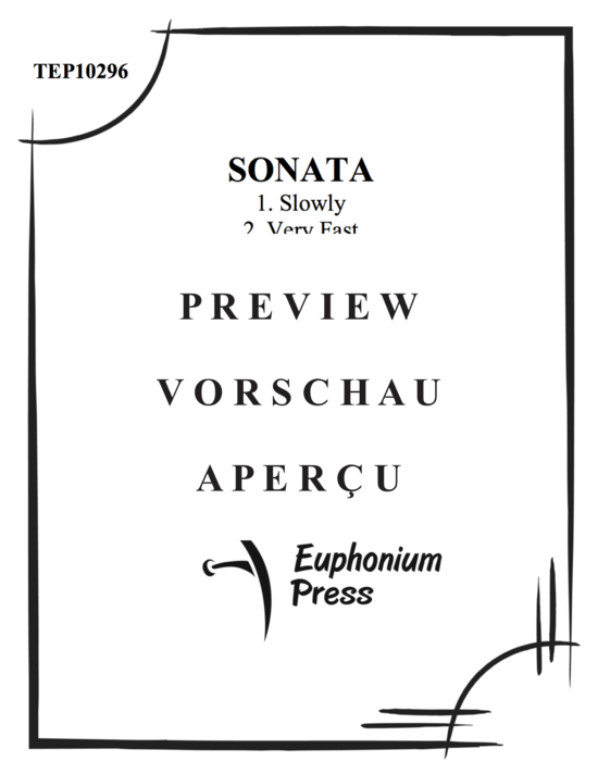 Product gallery: Page 2 of 11 Sonata , , (Tuba Solo)