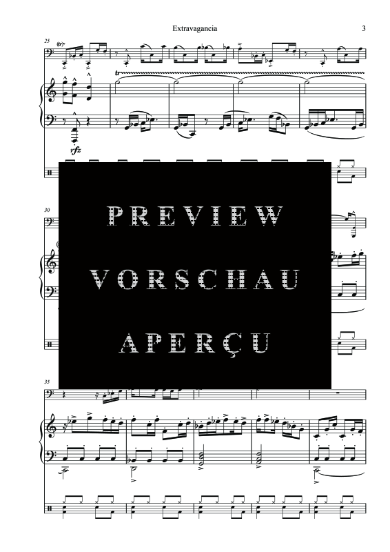 Product gallery: Page 7 of 11 Extravagancia, , (tuba and piano)