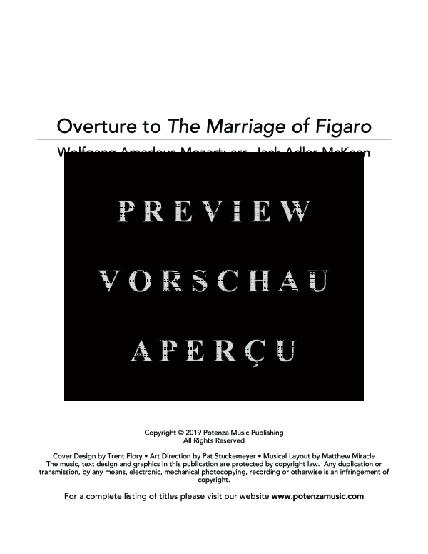 gallery: Overture to The Marriage of Figaro, , (Tuba Ensemble)