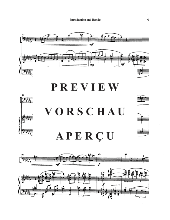 Produktgalerie: Seite 11 von 19 Introduction and Rondo , , (Tuba + Klavier)