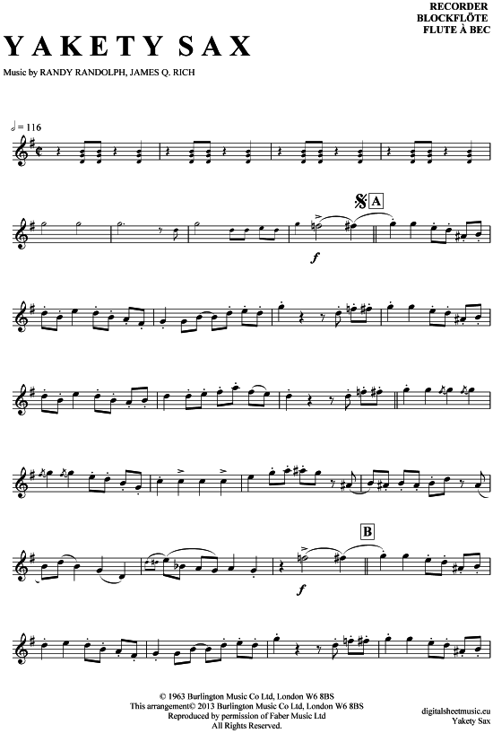 Product gallery: Page 1 of 4 Yakety Sax , Randolph, Boots, (recorder)