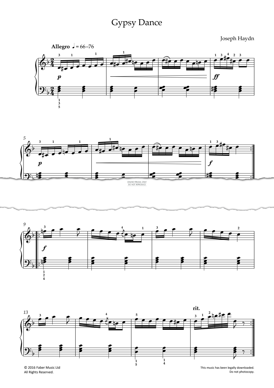 Produktbild zu: Gypsy Dance