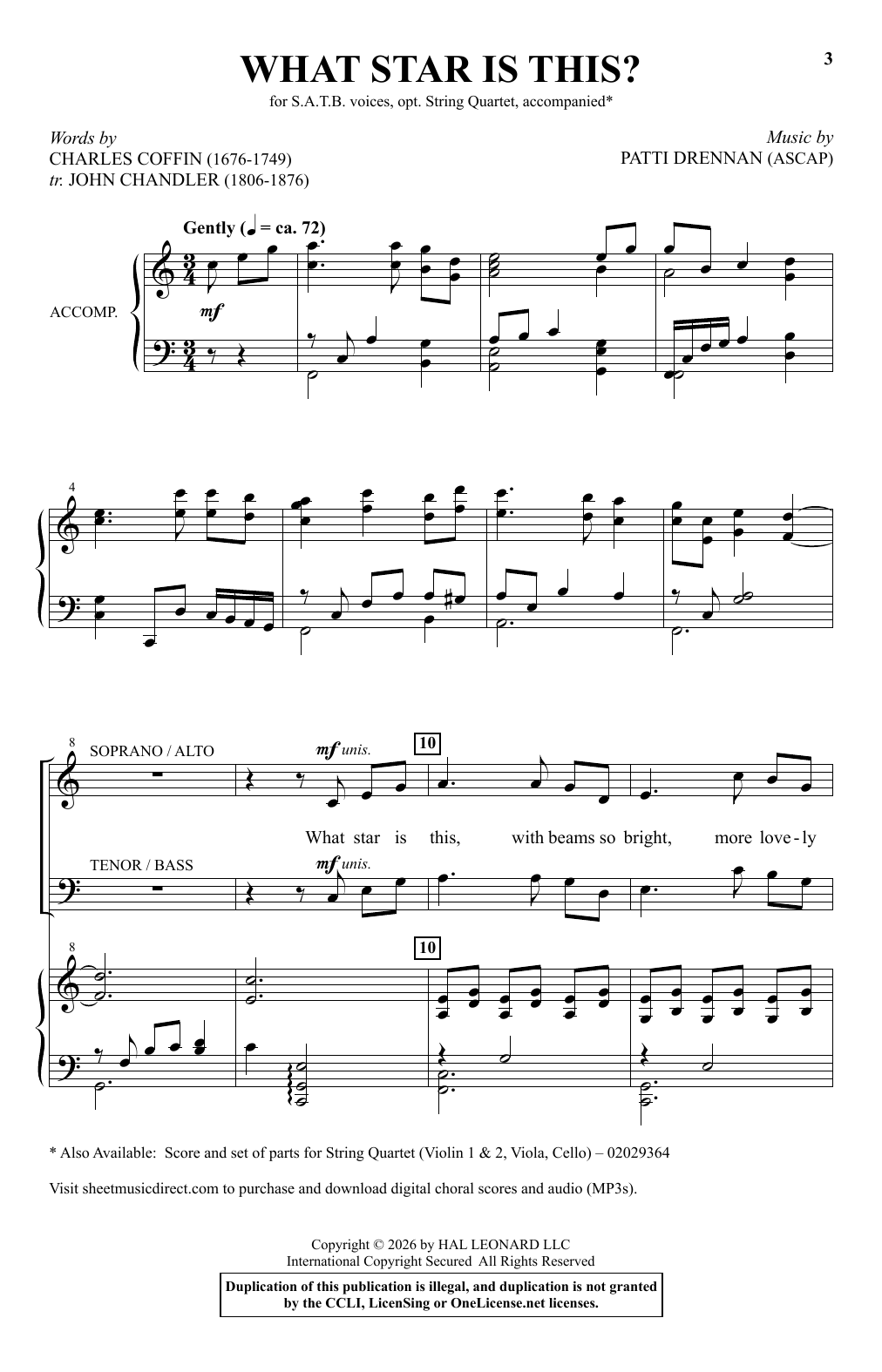 Produktgalerie: Seite 1 von 1 What Star Is This?, Patti Drennan, Chor