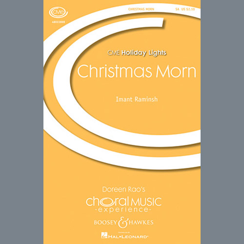cover: Christmas Morn, Imant Raminsh, Chor