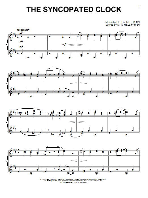 Produktbild zu: The Syncopated Clock