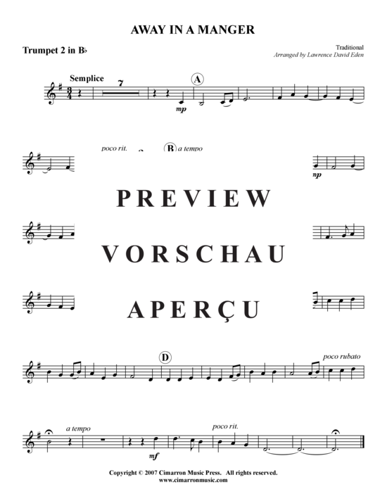 Produktgalerie: Seite 7 von 8 Away in a Manger , , (Blechbläserquintett)