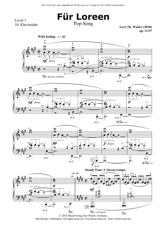 Produktbild zu: Für Loreen Gert Walter