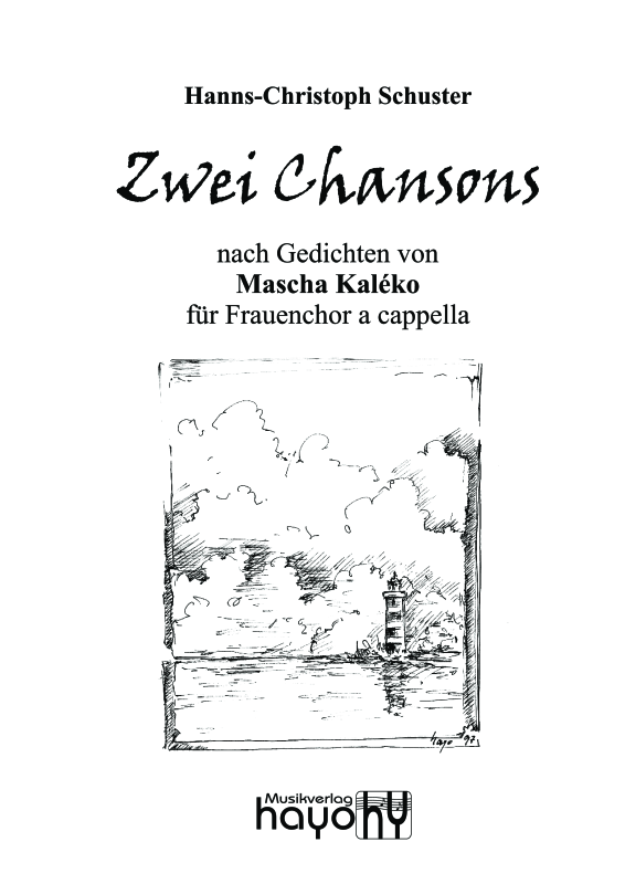 Product picture to: Zwei Chansons (Lied zur Nacht, Für Einen)Hanns-Christoph Schuster