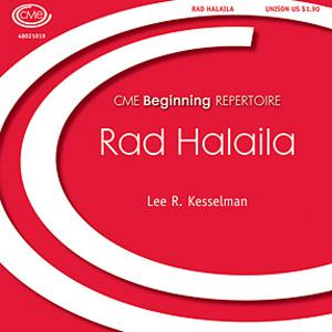 cover: Rad Halaila, Lee R. Kesselman, Chor