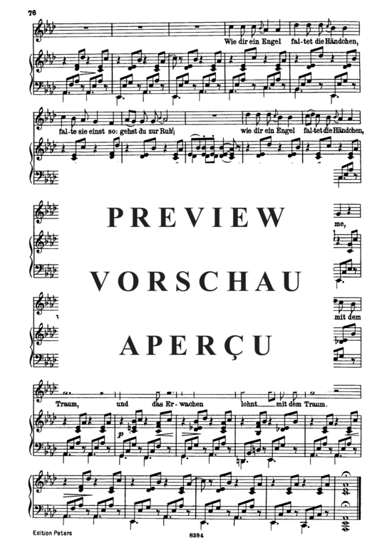 gallery: Wiegenlied D.867 Wie sich der Äuglein , , (Gesang hoch + Klavier)