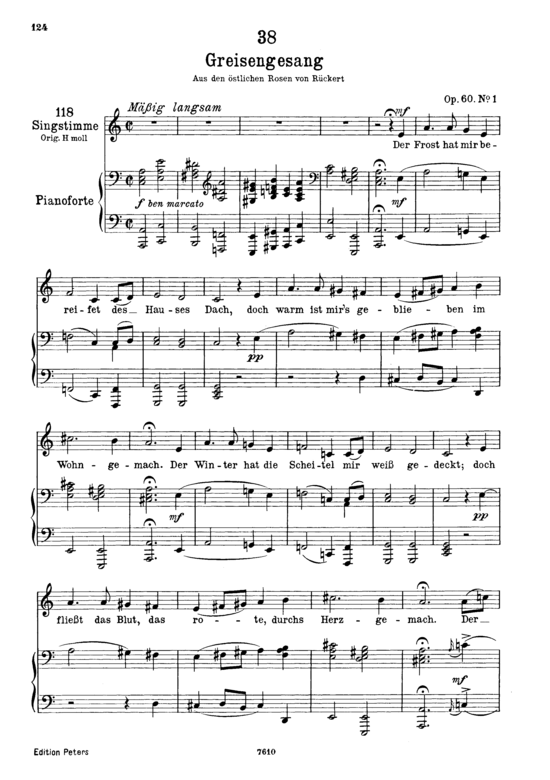 Product picture to: Greisengesang D.778Franz Schubert