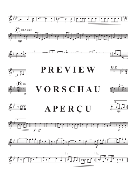 Produktgalerie: Seite 9 von 17 Recognition March , , (Blechbläser Quintett)