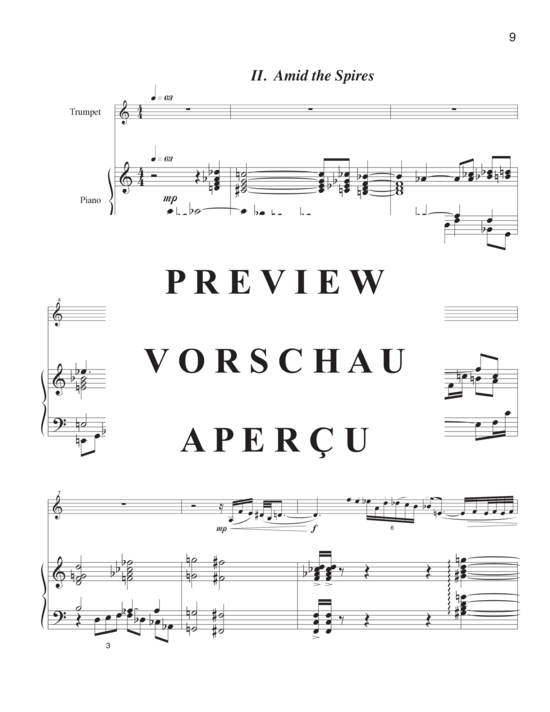 Produktgalerie: Seite 12 von 21 Skylines , , (Trompete in B/C und Klavier)