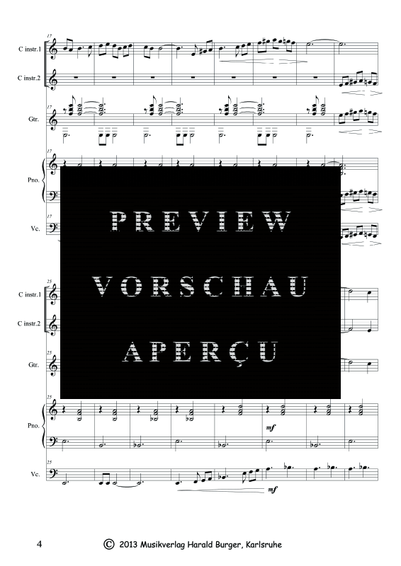 Produktgalerie: Seite 7 von 11 Burqa, , Gemischtes Ensemble - Partitur