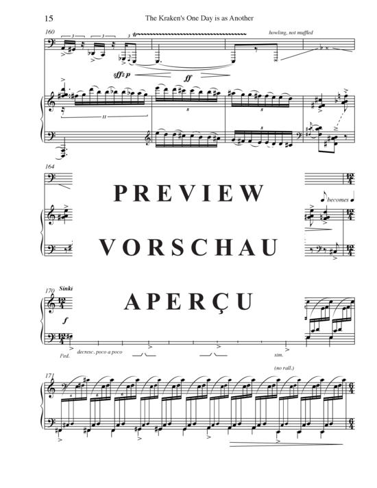 Product gallery: Page 16 of 21 The Krakens One Day is as Another , , (tuba + piano)