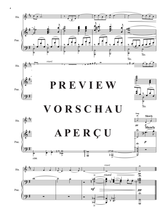 Product gallery: Page 5 of 6 Were You There? , , (horn in F + piano)