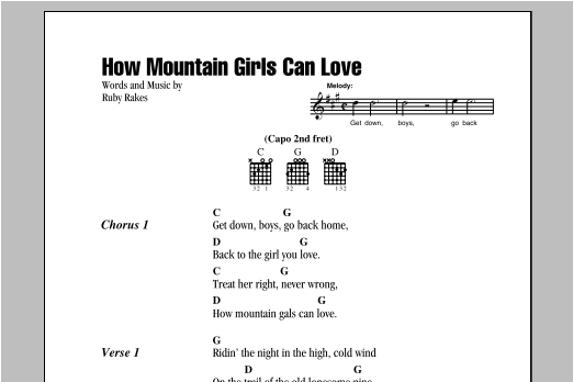 Product picture to: How Mountain Girls Can Love