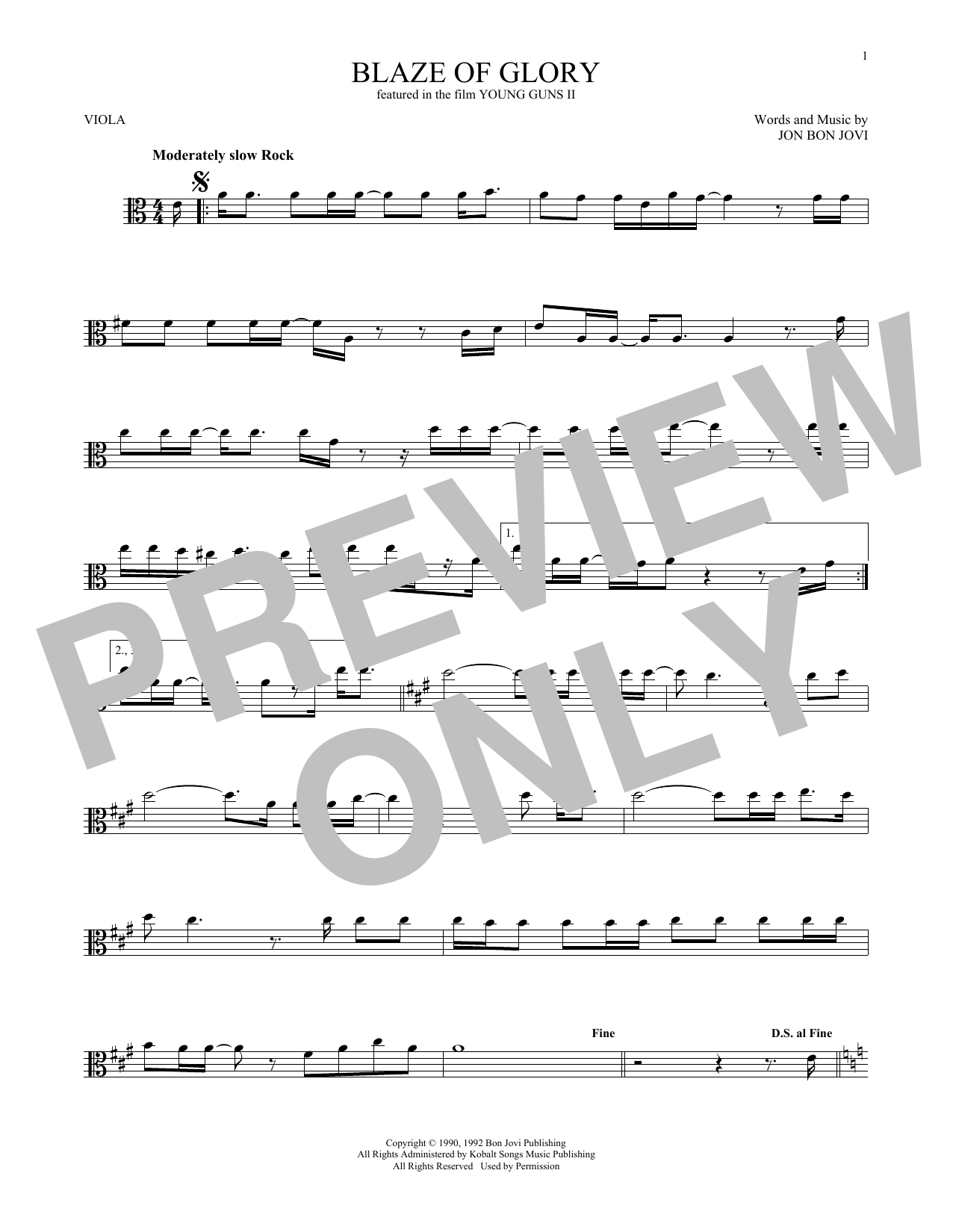 Product gallery: Page 1 of 1 Blaze Of Glory, Jon Bon Jovi
