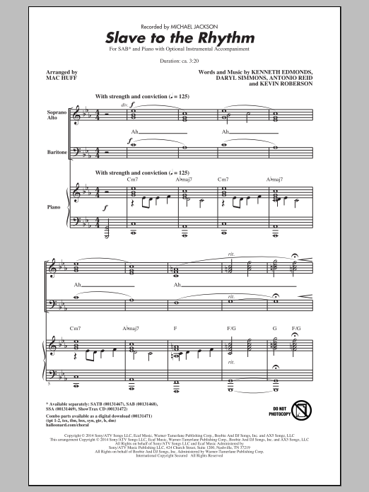 Produktbild zu: Slave To The Rhythm