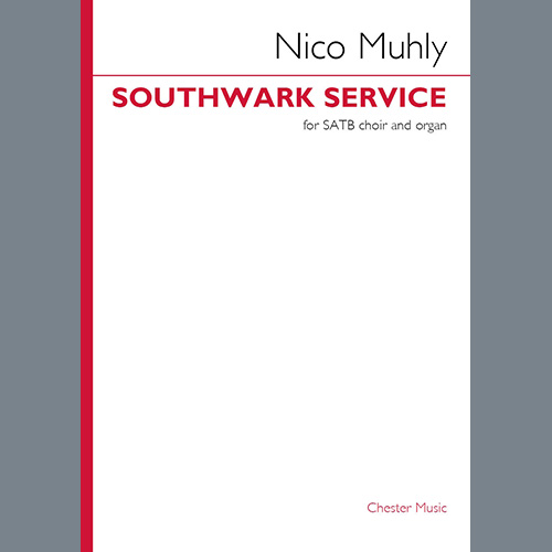 cover: Southwark Service, Nico Muhly