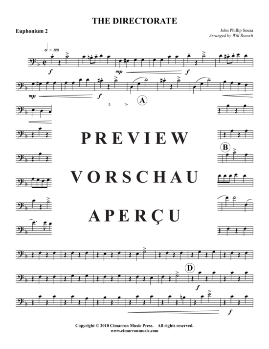 Product gallery: Page 10 of 17 The Directorate , , (Tuba Quartet: 2x Baritone, 2xTuba)