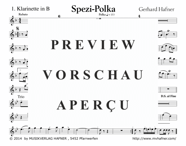 Product gallery: Page 11 of 11 Spezi-Polka, , (large wind orchestra)