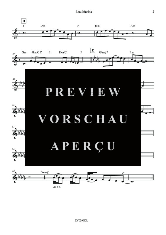 Produktgalerie: Seite 8 von 8 Luz Marina, Franklin, Chris, Gitarre und Klavier - Akkorde