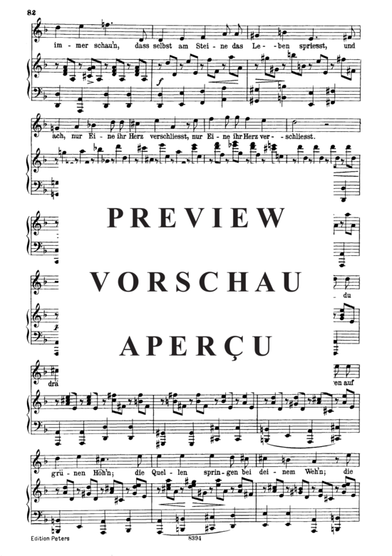 Product gallery: Page 4 of 5 Ueber Wildemann D.867, , High Voice and Piano