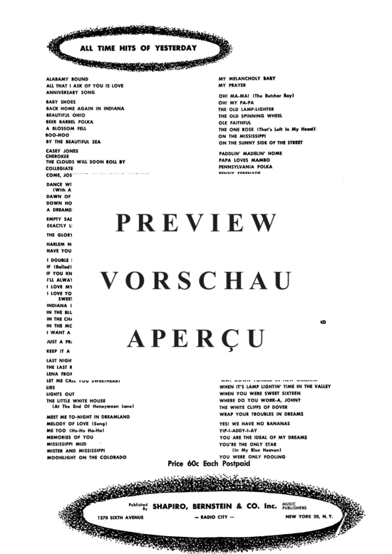 Produktgalerie: Seite 6 von 8 Any Little Girl, That's A Nice Little Girl - Is The Rights Little Girl For Me , Murray, Billy  , Klavier und Gesang
