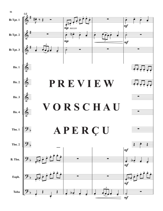 Product gallery: Page 17 of 21 Tribute , , (Brass Ensemble)