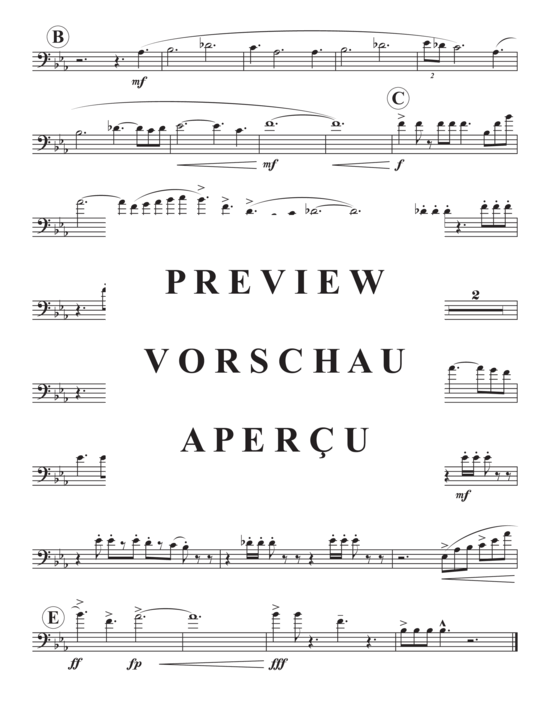 Product gallery: Page 10 of 21 Celestial Fanfare , , (Brass ensemble for 6x poaune + 2x bass trombone)