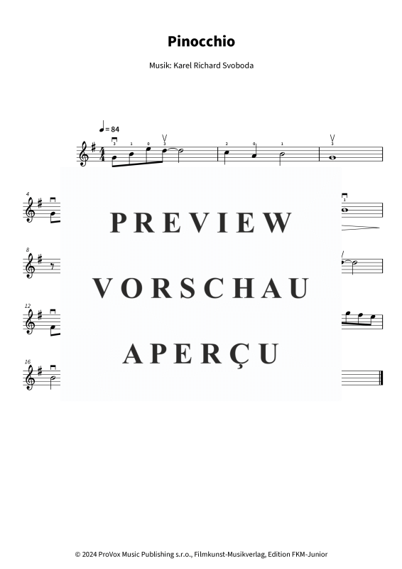 gallery: Pinocchio, , (Geige)