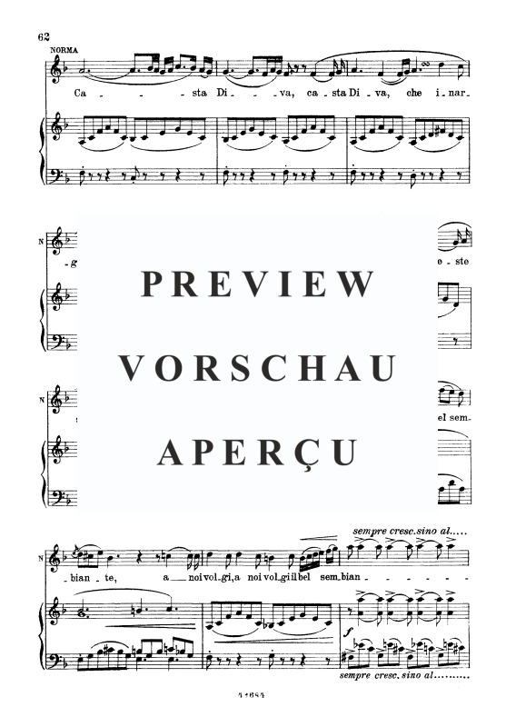 Produktgalerie: Seite 3 von 11 Casta diva, , Sopran und Klavier