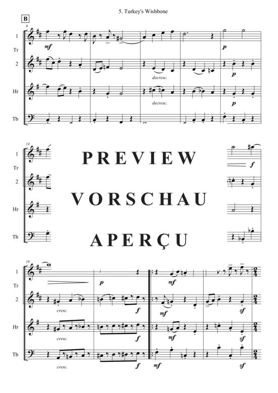gallery: Turkey´s Wishbone , , (Blechbläser Quartett)