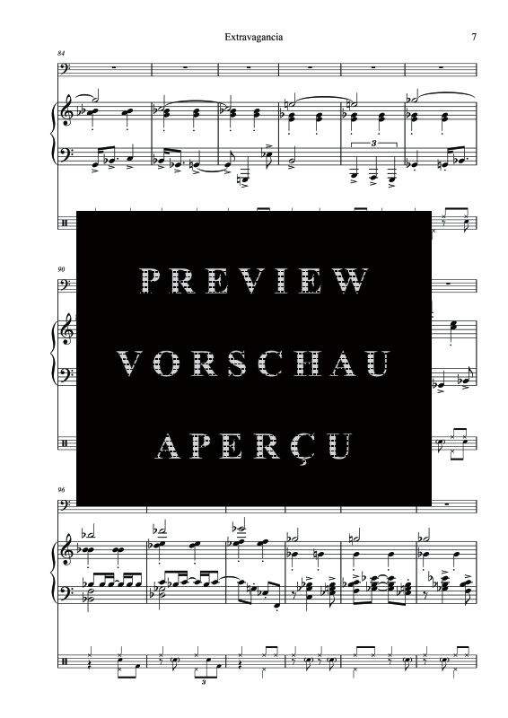 Product gallery: Page 11 of 11 Extravagancia, , (tuba and piano)