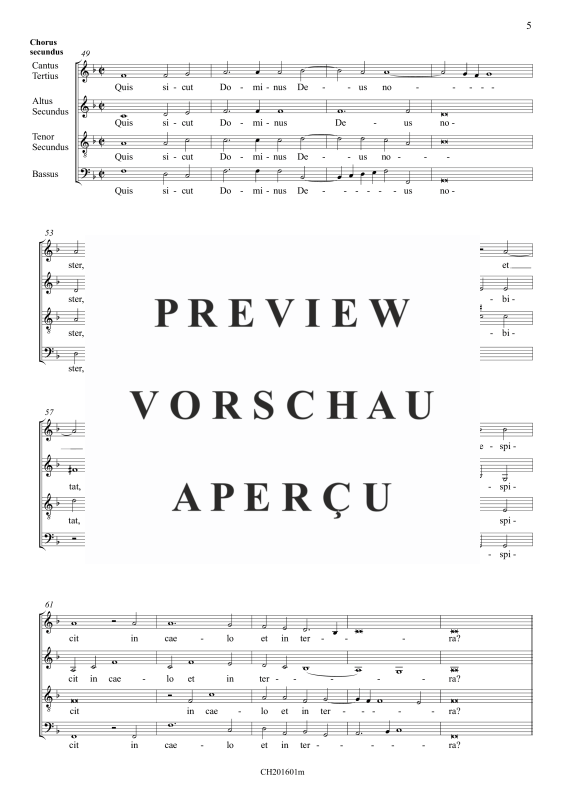 gallery: Laudate Pueri Dominum (Psalm 112), , Gemischter Chor 8-stimmig und BC